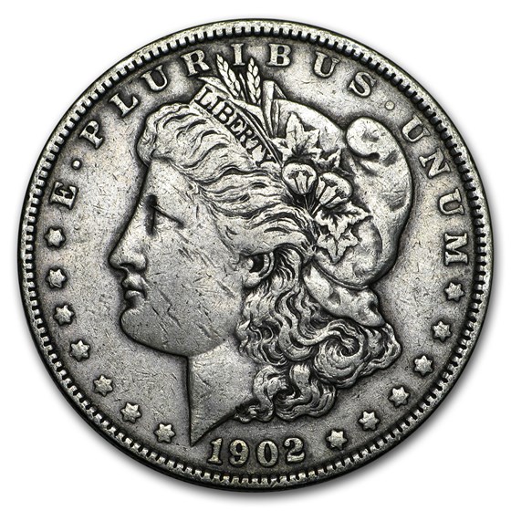 1902 Morgan Dollar VG/VF 1902 Morgan Dollar VG/VF