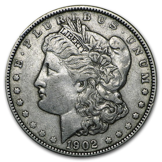 1902 Morgan Dollar XF 1902 Morgan Dollar XF