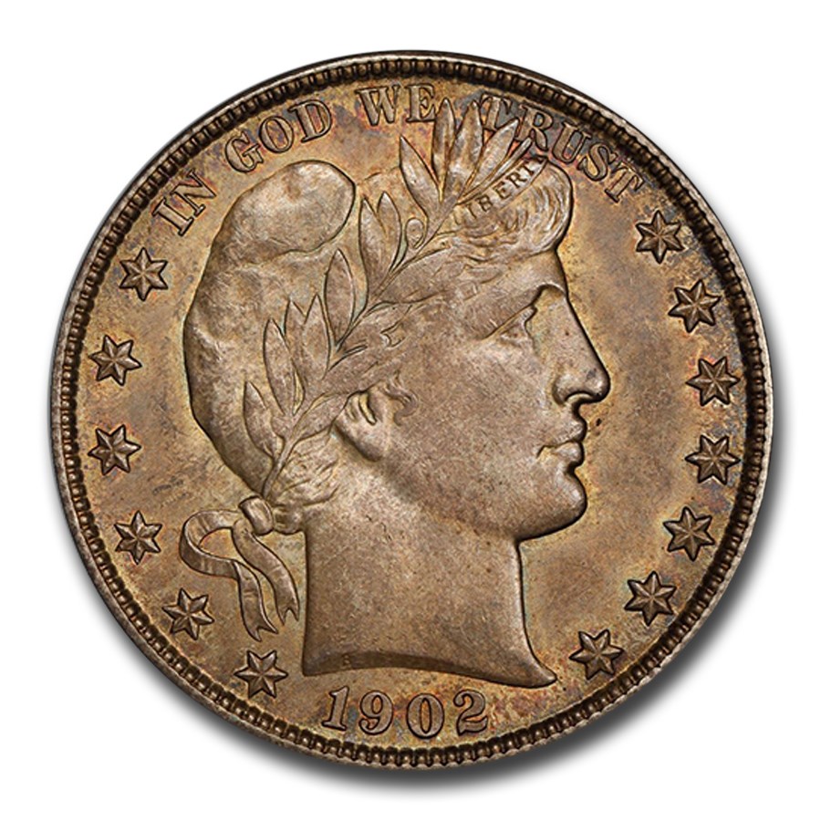1902-O Barber Half Dollar MS-62 PCGS CAC
