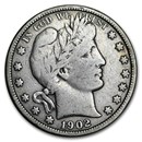 1902-O Barber Half Dollar VG