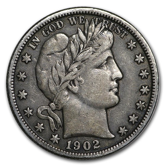 1902-O Barber Half Dollar XF 1902-O Barber Half Dollar XF