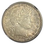 1902-O Barber Quarter MS-65 NGC