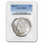 1902-O Morgan Dollar MS-62 PCGS