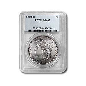 1902-O Morgan Dollar MS-62 PCGS 1902-O Morgan Dollar MS-62 PCGS