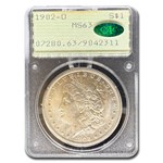 1902-O Morgan Dollar MS-63 PCGS CAC (Rattler)