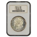 1902-O Morgan Dollar MS-64 NGC (DPL)