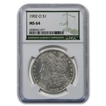1902-O Morgan Dollar MS-64 NGC (Green Label)