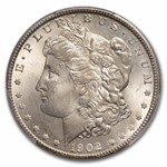 1902-O Morgan Dollar MS-64 PCGS