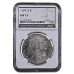 1902-O Morgan Dollar MS-65 NGC (Green Label)