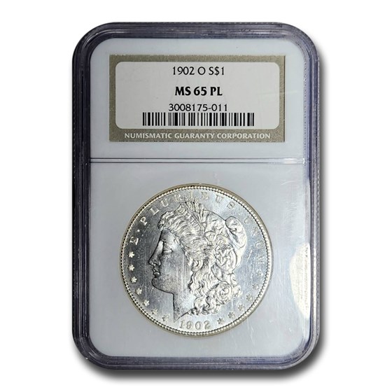 1902-O Morgan Dollar MS-65 NGC (PL)
