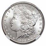1902-O Morgan Dollar MS-65 NGC