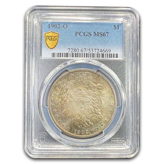 1902-O Morgan Dollar MS-67 PCGS