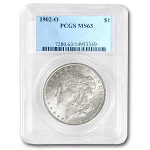 1902-O MS-63 PCGS (VAM-25 Doubled Ear, Hit List-40) 1902-O MS-63 PCGS (VAM-25 Doubled Ear, Hit List-40)