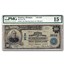 1902 Plain Back $10 Manistee, MI F-15 PMG (Fr#633) CH#2539 Net