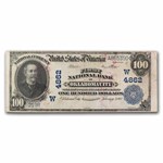 1902 Plain Back $100 Oklahoma City, Oklahoma VF CH#4862
