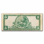 1902 Plain Back $5 Birmingham, Alabama Fine CH#7020