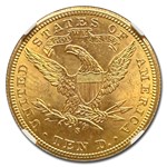 1902-S $10 Liberty Gold Eagle MS-64+ NGC CAC