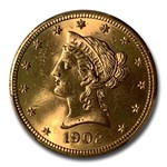 1902-S $10 Liberty Gold Eagle MS-64 PCGS