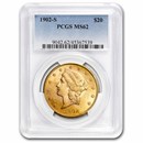 1902-S $20 Liberty Gold Double Eagle MS-62 PCGS