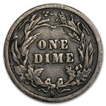 1902-S Barber Dime VF