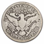1902-S Barber Quarter VG