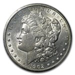 1902-S Morgan Dollar AU-55 PCGS