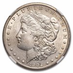 1902-S Morgan Dollar AU-58 NGC
