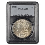 1902-S Morgan Dollar AU-58 PCGS