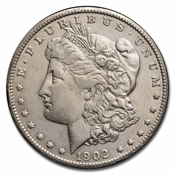 1902-S Morgan Dollar AU Details (Cleaned) 1902-S Morgan Dollar AU Details (Cleaned)