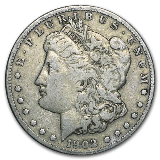 1902-S Morgan Dollar Fine 1902-S Morgan Dollar Fine