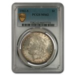 1902-S Morgan Dollar MS-62 PCGS