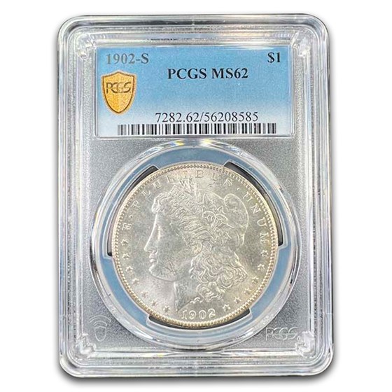 1902-S Morgan Dollar MS-62 PCGS