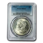 1902-S Morgan Dollar MS-64 PCGS