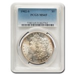 1902-S Morgan Dollar MS-65 PCGS