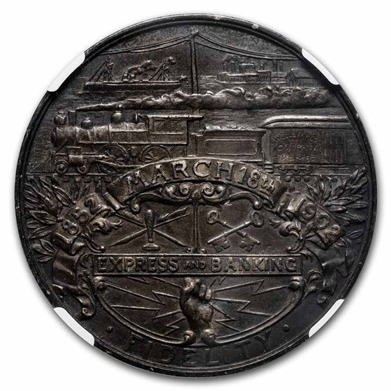 Buy 1902 Wells Fargo Semicent SoCalled Dollar AU58 APMEX