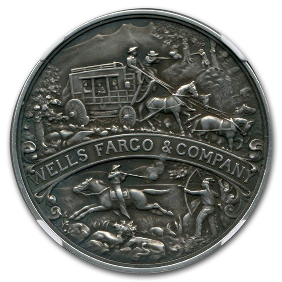 Buy 1902 Wells Fargo Semicentennial SoCalled Dollar MS65 NGC APMEX
