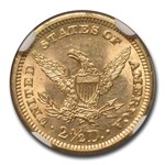 1903 $2.50 Liberty Gold Quarter Eagle MS-61 NGC