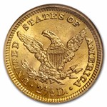 1903 $2.50 Liberty Gold Quarter Eagle MS-62 NGC