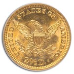 1903 $2.50 Liberty Gold Quarter Eagle MS-64 PCGS