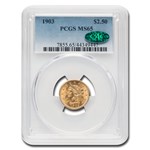 1903 $2.50 Liberty Gold Quarter Eagle MS-65 PCGS CAC