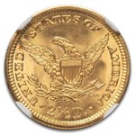 1903 $2.50 Liberty Gold Quarter Eagle MS-67 NGC