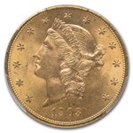 1903 $20 Liberty Gold Double Eagle MS-65 PCGS