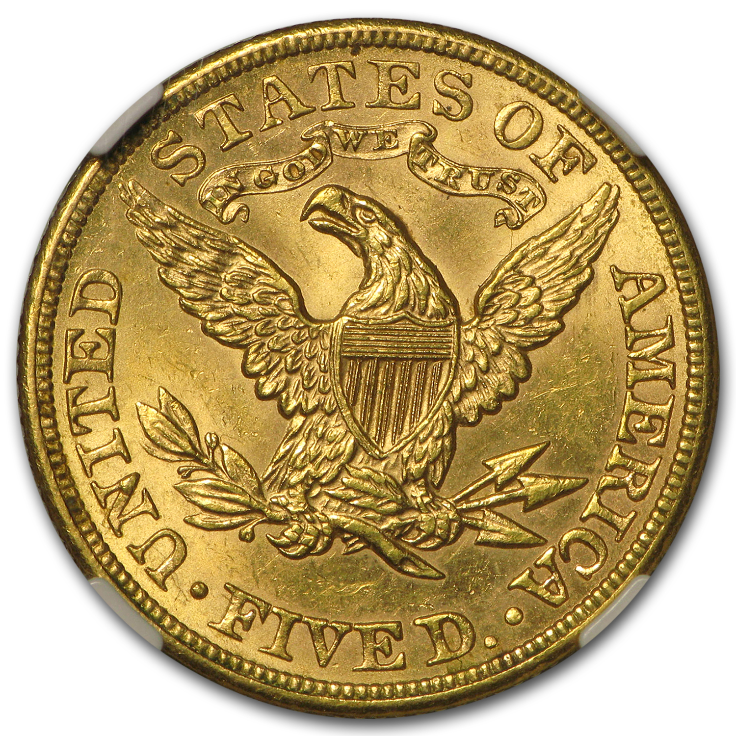 Buy 1903 $5 Liberty Gold Half Eagle MS-62 NGC | APMEX