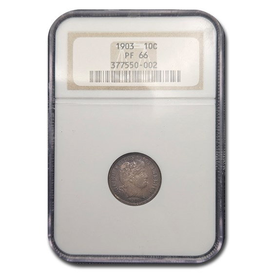 1903 Barber Dime PF-66 NGC 1903 Barber Dime PF-66 NGC
