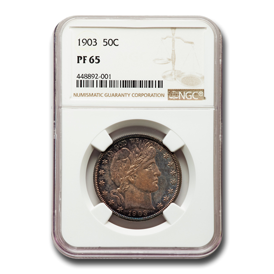 1903 Barber Half Dollar PF-65 NGC 1903 Barber Half Dollar PF-65 NGC