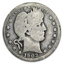 1903 Barber Quarter Good/VG