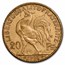 1903 France Gold 20 Francs Rooster BU