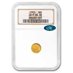 1903 Gold $1.00 Louisiana Purchase Jefferson MS-65 NGC (CAC)