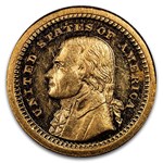 1903 Gold $1.00 Louisiana Purchase Jefferson PR-58 Cameo CACG