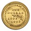 1903 Gold $1.00 Louisiana Purchase McKinley BU